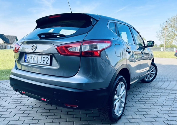 Nissan Qashqai cena 48900 przebieg: 134000, rok produkcji 2014 z Wieruszów małe 154